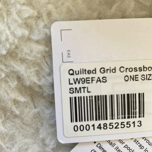 🎉🎉 HOST PICK 🎉🎉 Lululemon Quilted Grid Crossbody Bag Storm Teal NWT - Picture 9 of 11